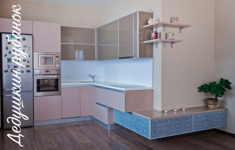 Кухня под заказ Дуб Седой